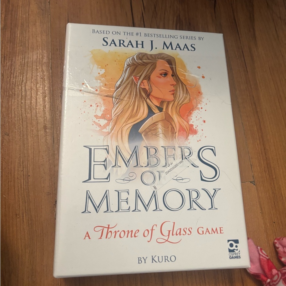 Sarah J Maas Embers of Memory board game